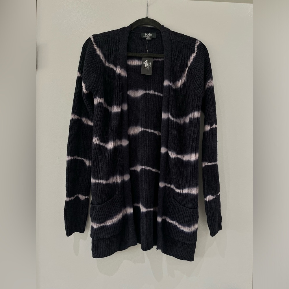 Belldini Navy/white Oversized Open Cardigan size S and L.